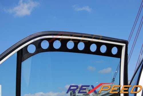 Rexpeed Carbon Fiber Window Vents (Evo 7/8/9)