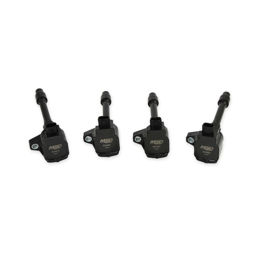 MSD Blaster Coils - 4 Pack | 2016-21 Honda Civic 2.0L and 2015-2019 Honda Fit 1.5L (824943/4)