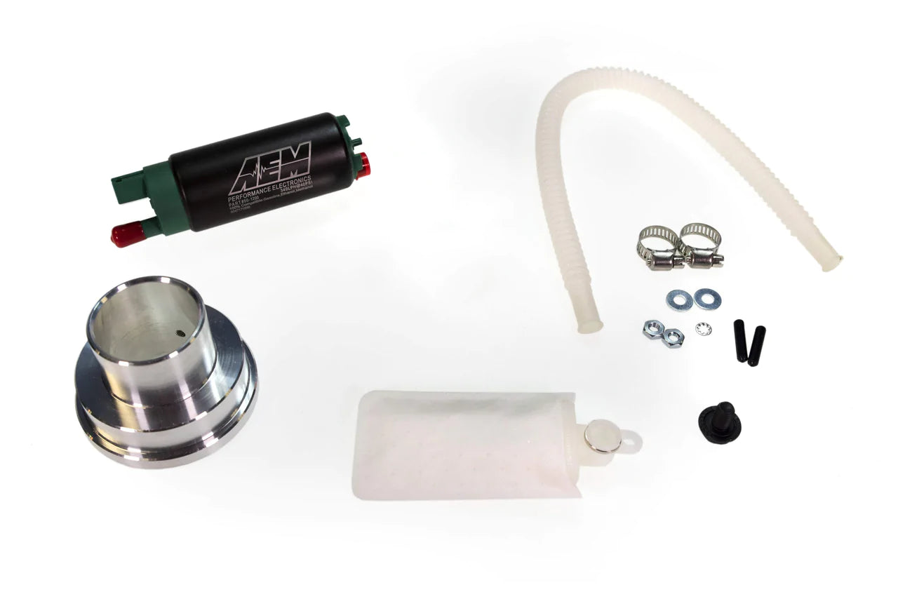 MAP Fuel Pump Install Kit w/ AEM 340lph E85 Pump | 08+ Mitsubishi Evo X / 09+ Ralliart