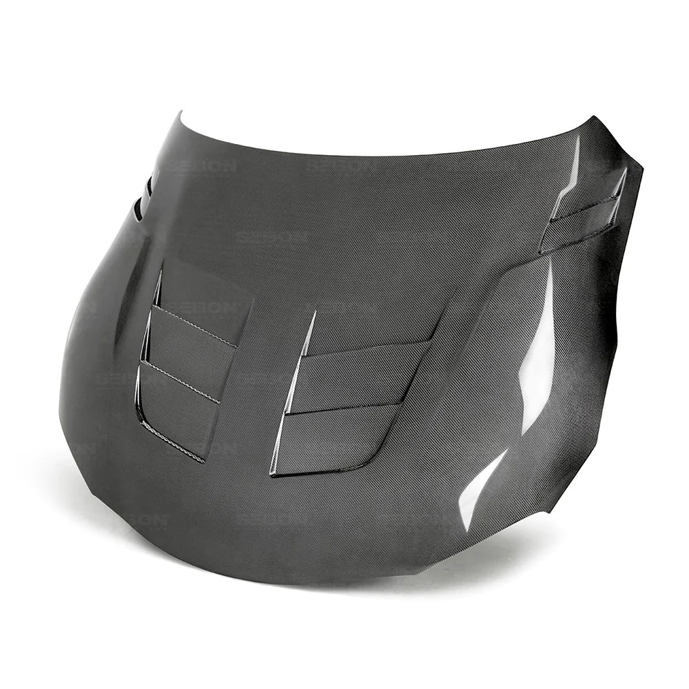 Seibon TSII-Style Double-Sided Carbon Fiber Hood (20-21 GR Supra)