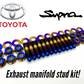 JDC Titanium Exhaust Manifold Stud Kit (MK4 Supra)
