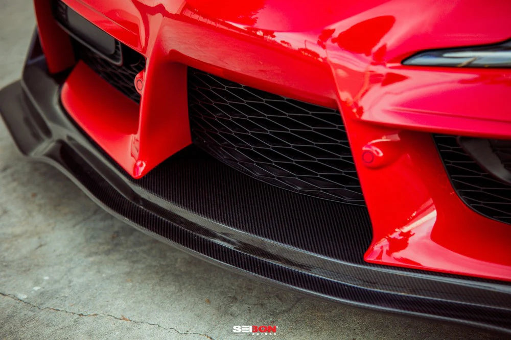 Seibon MB-Style Carbon Fiber Front Lip (20-21 GR Supra)