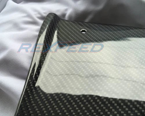 Rexpeed Type-1 Carbon Fiber Side Skirt Extensions (Evo X)