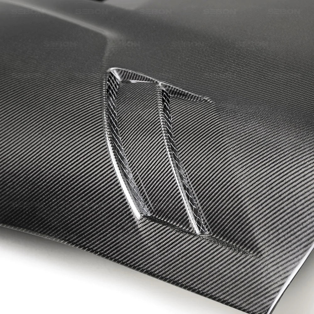 Seibon TSII-Style Double-Sided Carbon Fiber Hood (20-21 GR Supra)