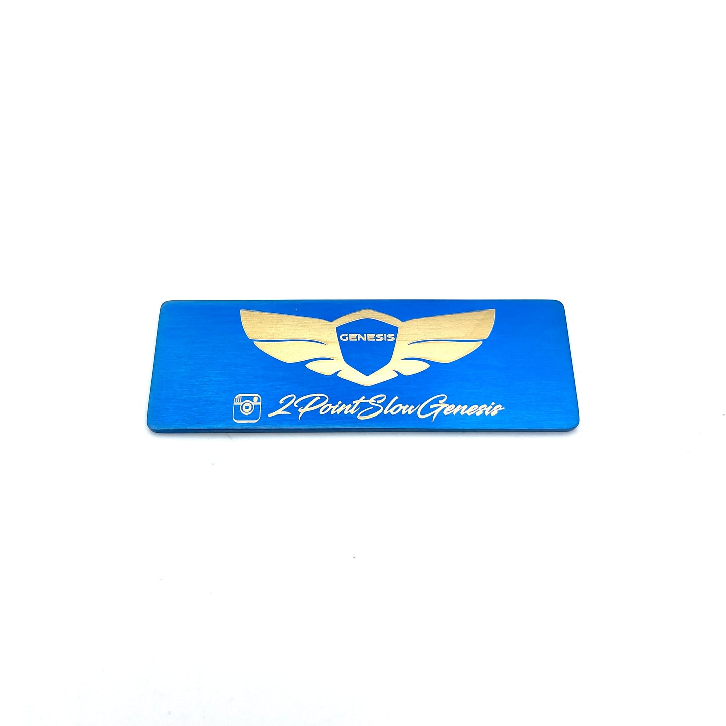 JDC Titanium Badge | 75mm x 25mm (Universal)