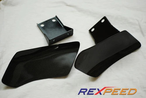 Rexpeed Carbon Fiber Brake Cooling Guides (Evo 7/8/9)