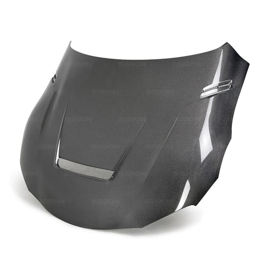 Seibon VS-Style Double-Sided Carbon Fiber Hood (20-21 GR Supra)