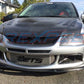 Rexpeed R-Type Carbon Fiber Front Lip Spoiler Mitsubishi EVO 8