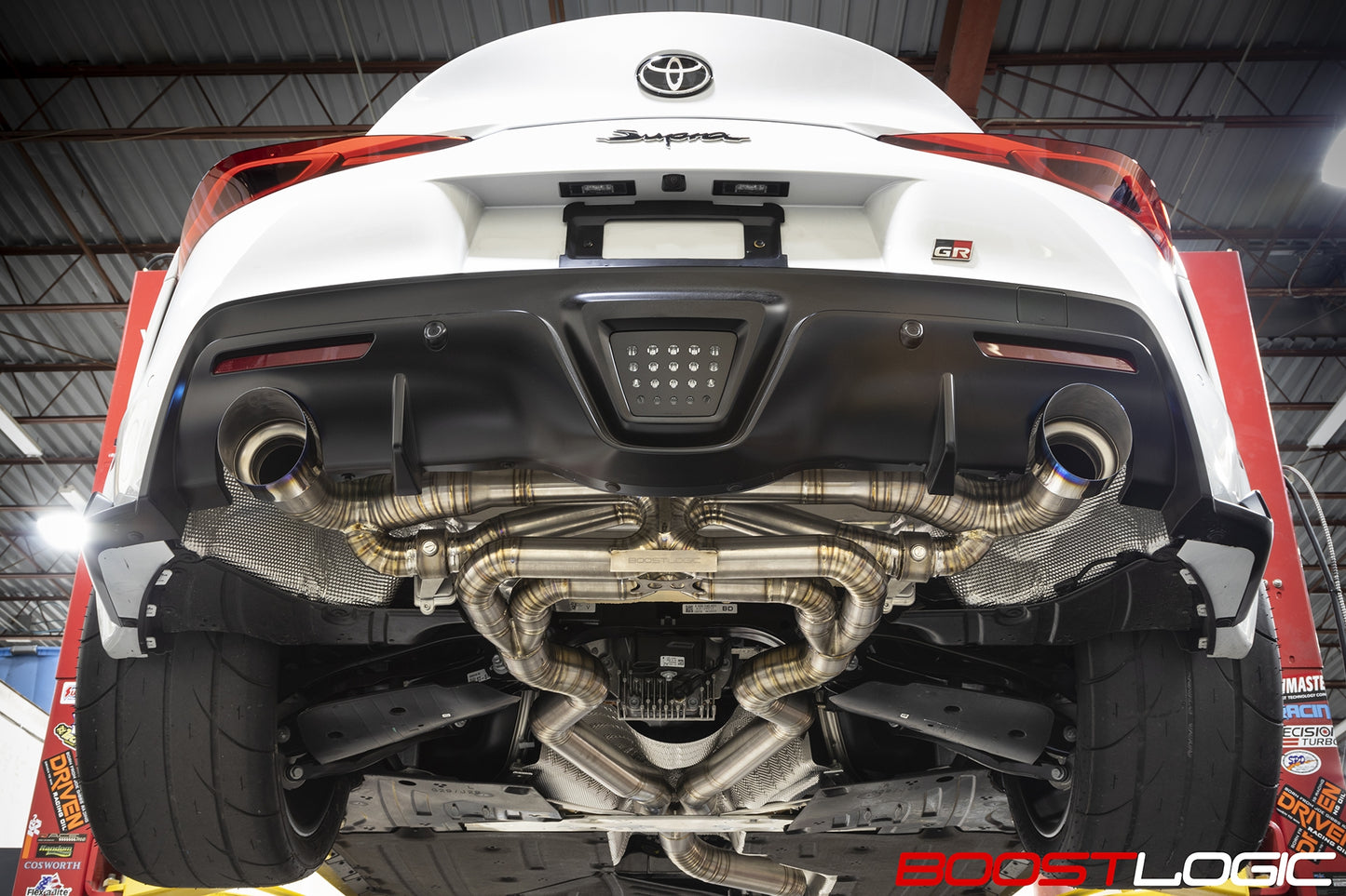 Boost Logic Titanium Exhaust Non-Valved Catback Toyota MKV Supra