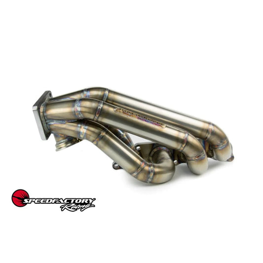 SpeedFactory SS Turbo Manifold Sidewinder K Series Divided T4 with Twin 44-46mm V-Band WG