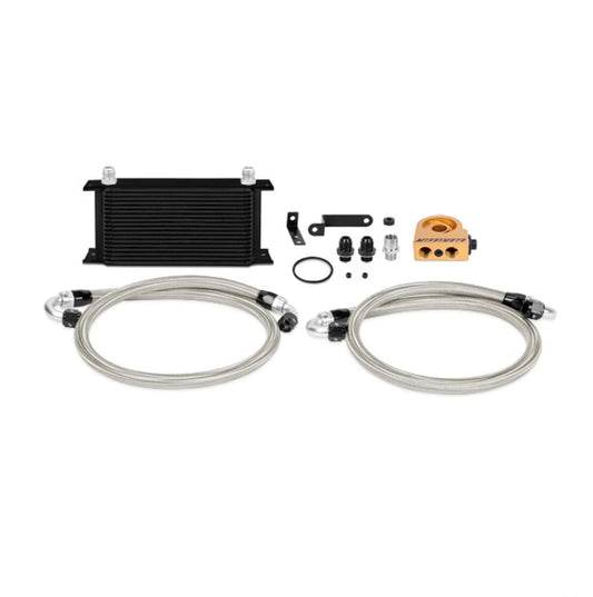 Mishimoto Thermostatic Oil Cooler Kit Black 2015-2021 STI