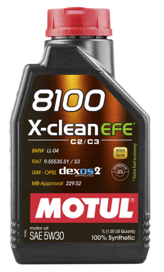 Motul 8100 5W30 X-CLEAN EFE Engine Oil