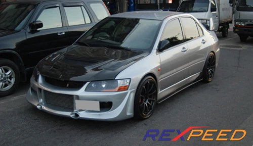 Rexpeed Carbon Fiber Side Skirt Extensions