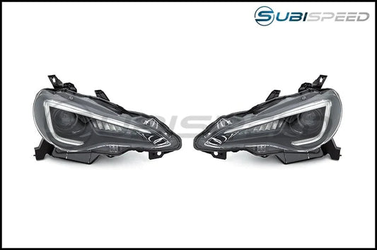 OLM Sequential Style Headlights w/ 6000k HID - Scion FR-S 2013-2016 / Subaru BRZ 2013+ / Toyota 86 2017+