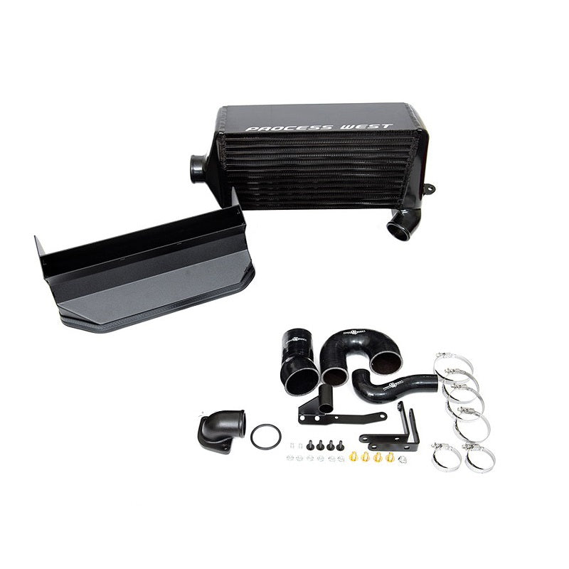 Process West Verticooler Top Mount Intercooler Black - Subaru WRX 2008-2014