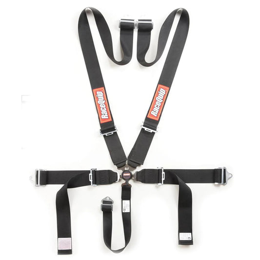 RaceQuip 5-Point Black Camlock Harness