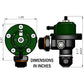 Radium Engineering DMR Fuel Pressure Regulator