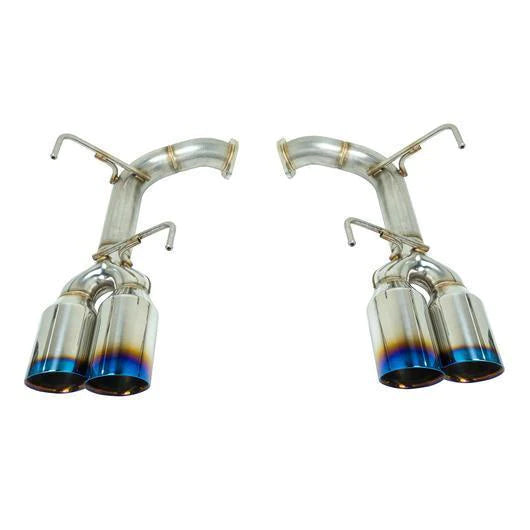 Remark Axleback Muffler Deletes w/ Quad 4.0" Tips | 2015-2021 Subaru WRX/STI