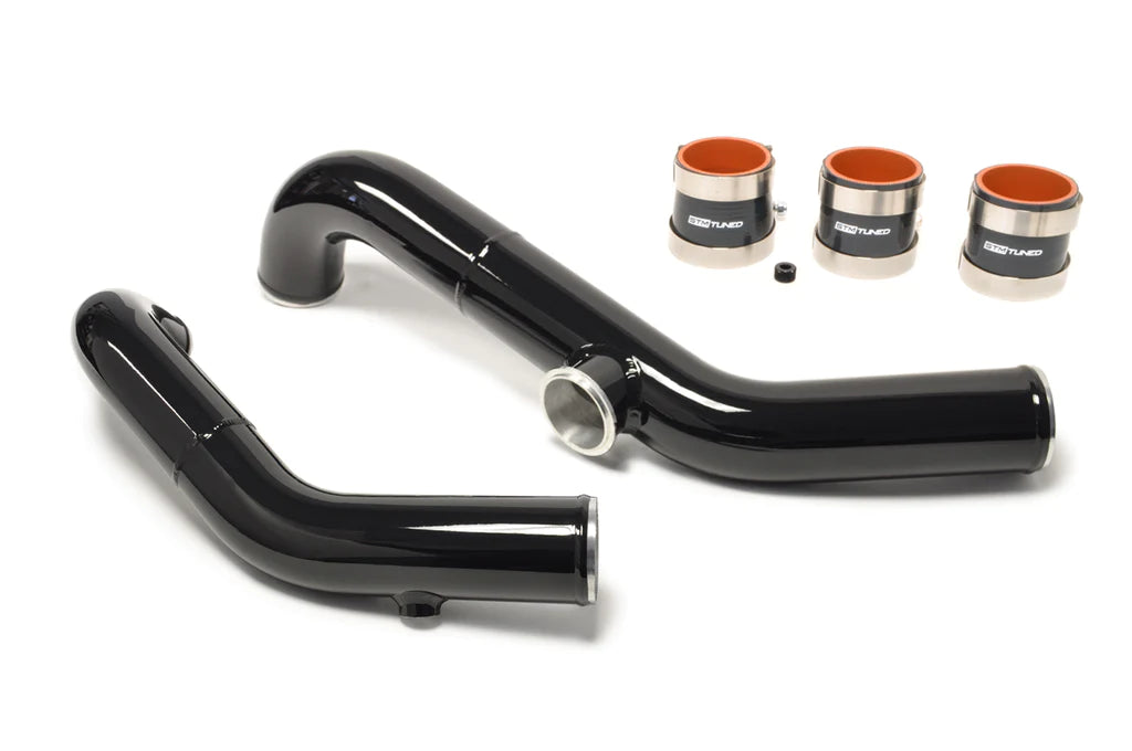 STM Evo 7/8/9 Aluminum 2.5in Upper Intercooler Pipe Kit