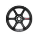 GramLights 57DR Wheel Set of 4 18x9.5 5x114.3 38mm Semigloss Black- STI Spec