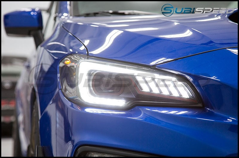 SubiSpeed Special Edition LED Headlights w/ DRL and Sequential Turns - Subaru WRX 2015 - 2018 / STI 2015 - 2017